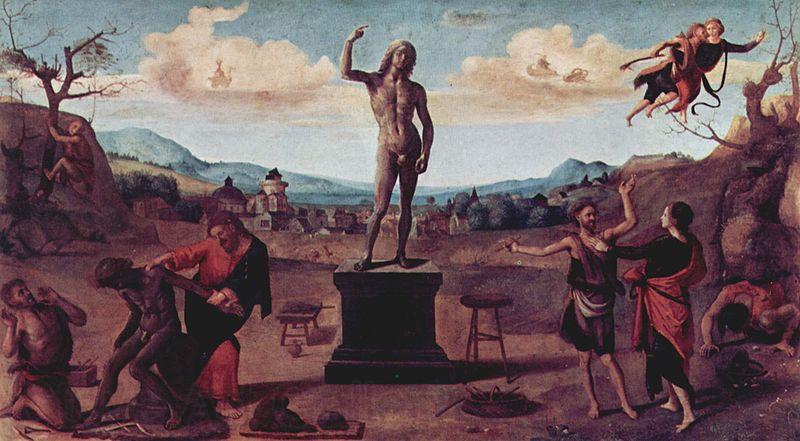 Piero di Cosimo Mythos des Prometheus France oil painting art